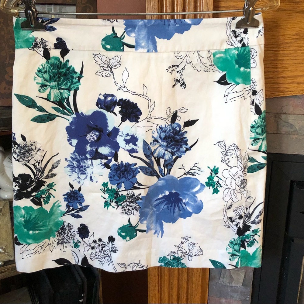 Ann Taylor Loft Factory floral skirt